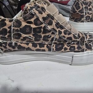 Jenn Ardor Tan Leopard Sneakers